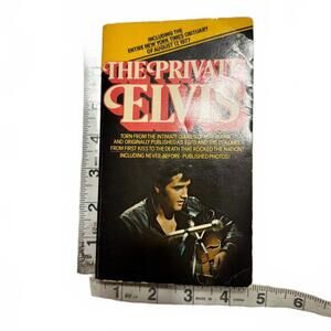 Pocket Books The Private Elvis Book Black Yellow